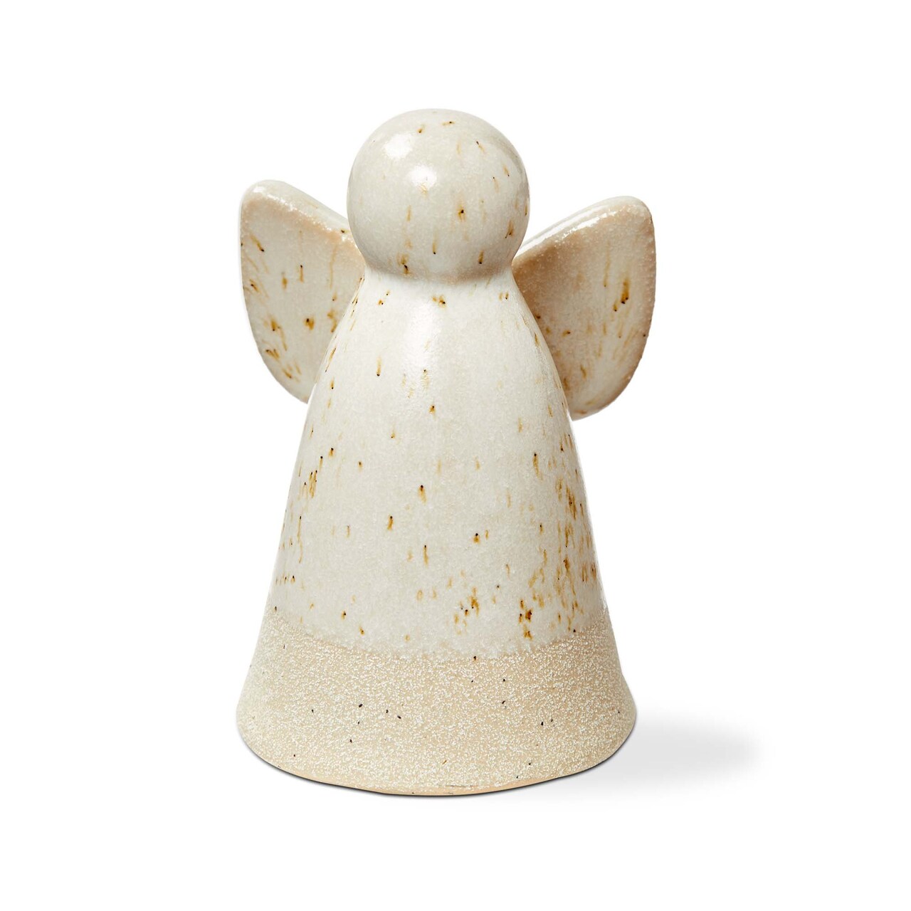 Ceramic Angel Figurine - Decorative Holiday Decor for Everyday Use, White, 2.5" x 2.5" x 3.5" - Spot Clean